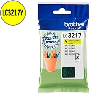Original Brother LC3217Y amarillo, Cartucho de