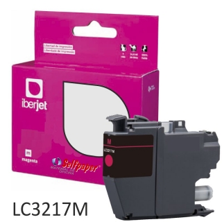 Compatible Brother LC3217M Magenta Cartucho tinta  Iberjet LC3217MC