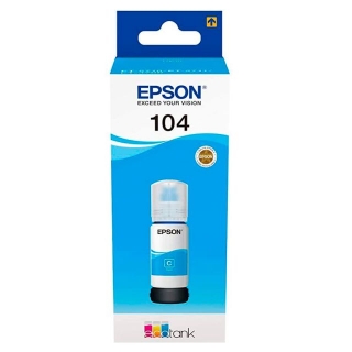 Botella tinta Epson T104 Ecotank color  C13T00P240