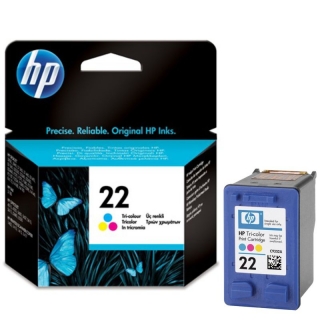 Cartucho tinta HP 22 color