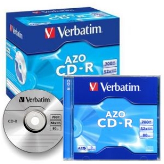 Cd Grabable Verbatim 700Mb 80min  43327