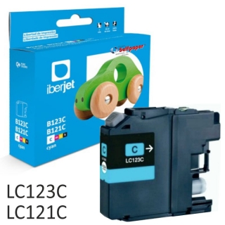 Compatible Brother LC123C color