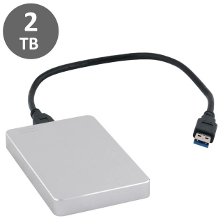 Disco duro porttil externo 2 Tb,  Q-connect KF18084