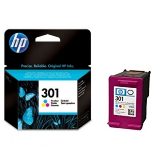 HP 301 Color, cartucho original, Deskjet  CH562EE