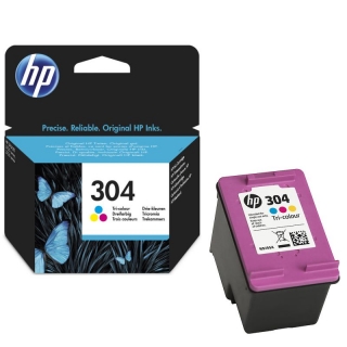 Cartucho HP 304 Color original N9K05AE