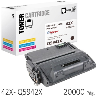 Toner compatible HP 42X, Q5942X  Iberjet Q5942XC