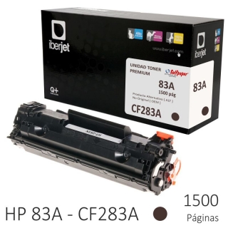 Toner compatible con HP 83A  Iberjet CF283AC