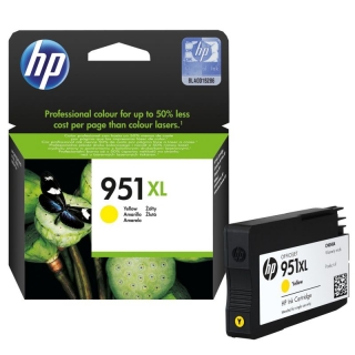 HP 951XL Amarillo, cartucho tinta original