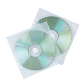 Pack 50 fundas para Cd, DVD  Q-connect KF02207