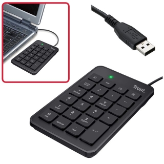 Genius Numpad i130, Teclado de