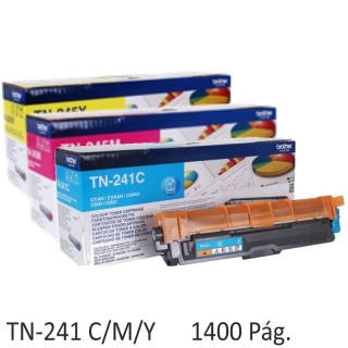 Toner Brother TN241C, TN241M, TN241Y 