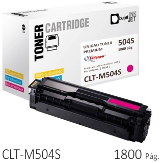 Toner compatible Samsung CLT-M504S Magenta  Iberjet CLT-M504SC