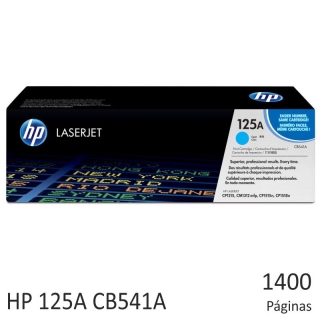 Toner HP CB541A 125A cyan CB542A