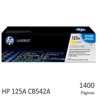 Toner HP CB542A 125A amarillo,