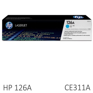 Toner HP CE311A 126A, original,