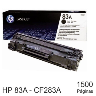 HP CF283A 83A, Toner