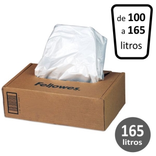 Bolsas plastico para Destructoras grandes  Fellowes 36055