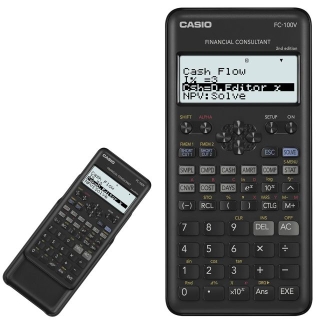 Calculadora cientfica financiera Casio FC-100V