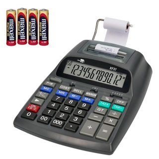 Calculadora con rollo sales de papel casio