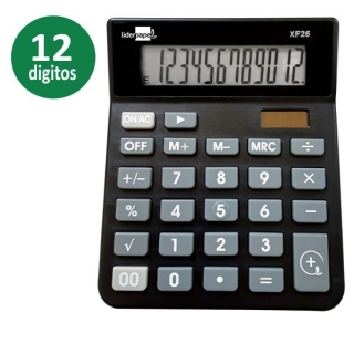 Liderpapel XF26, Calculadora 12 dgitos 