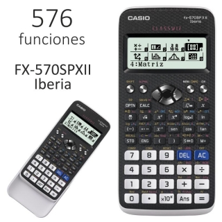 Calculadora científica Casio FX-570SPXII
