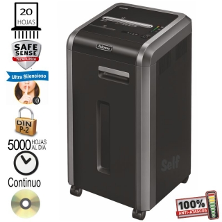 Fellowes 225i, Destructora papel departamental corte  4623001