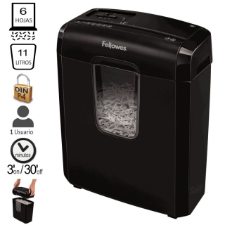 Fellowes 3C, Destructora de papel P-4  4687401