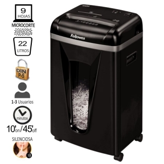 Fellowes 450M, Destructora micro