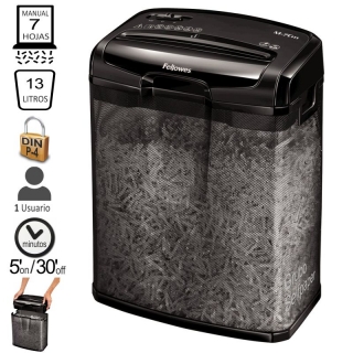 Fellowes M-7CM Destructora de