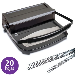 Yosan 64U, Encuadernadora espiral metlico semi-profesional  3036PE64U