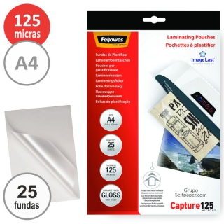 Fundas de plastificar A4 125 micras  5396301