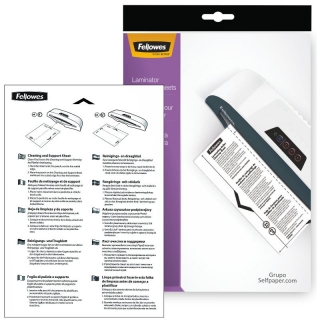 Fellowes 53206, hojas limpieza plastificadoras pack  5320604