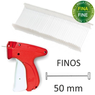 Navetes Finos 50mm para pistola etiquetadora  Apli 101573