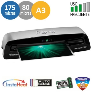 Plastificadora Fellowes Neptune 3, Din