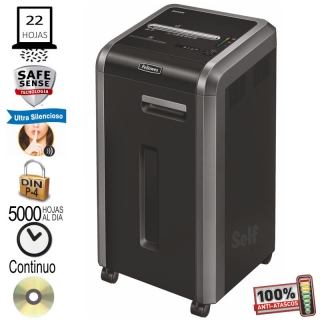 Fellowes 225ci Destructora de papel