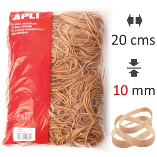 Gomas elsticas anchas Apli