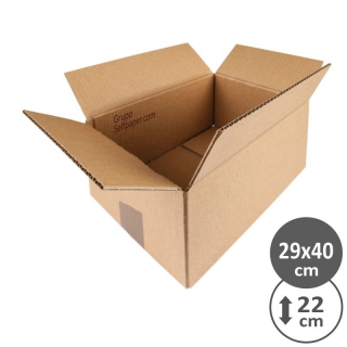 Cajas de embalar medianas, 29x40