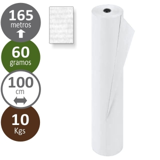 Papel continuo blanco embalar bobina