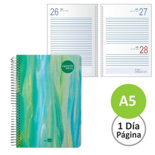 Agenda anillada 2023 da pgina