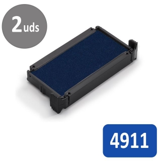 Pack 2 almohadillas de recarga Trodat  4911-6-A-CL