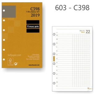 Recambio Agenda Finocam 603