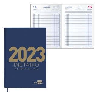 Agenda Dietario 2023 tamao cuartilla,