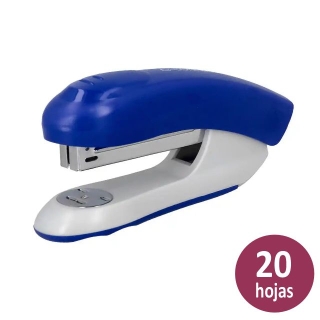 Grapadora Q-Connect oficina plstico ABS azul  KF14205