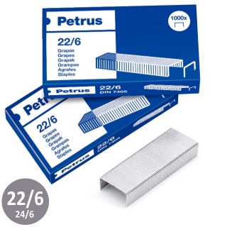 Caja 1000 grapas Petrus