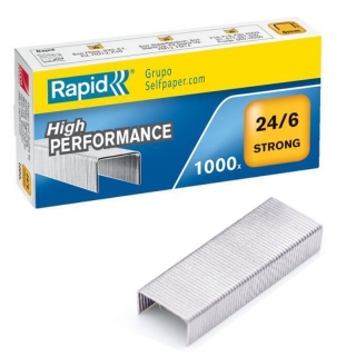 Grapas 24/6 extrafuertes Rapid Strong  24855800