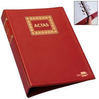 Libro actas con hojas, Liderpapel