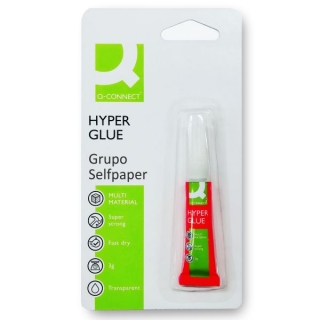 Pegamento cyanocrilato econmico Q-Connect 3 grs  KF11242