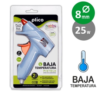 Pistola termofusible Plico 25w baja  1650