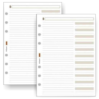 Recambio hojas telfonos Agenda Finocam Open