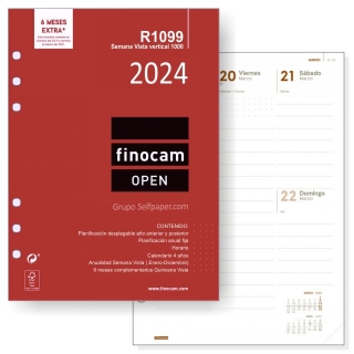 Recambio de agenda Finocam Open  R1099-2024